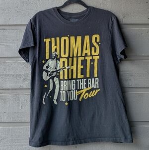 Thomas Rhett Bring The Bar To You Tour T-Shirt Black Size Large